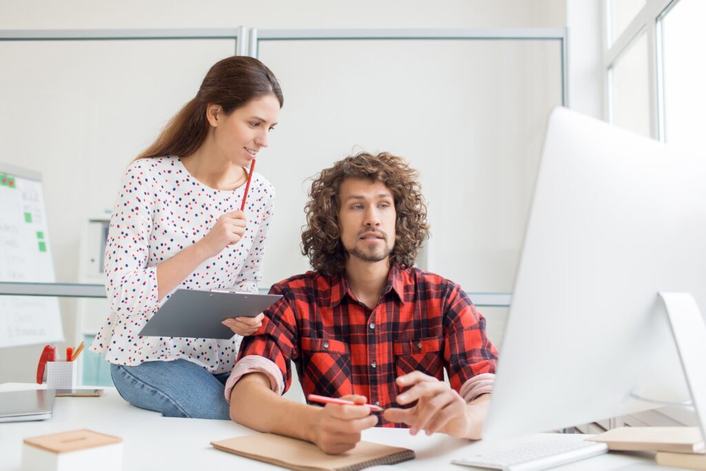 Co-Working Ausbildung (KI-generiert)