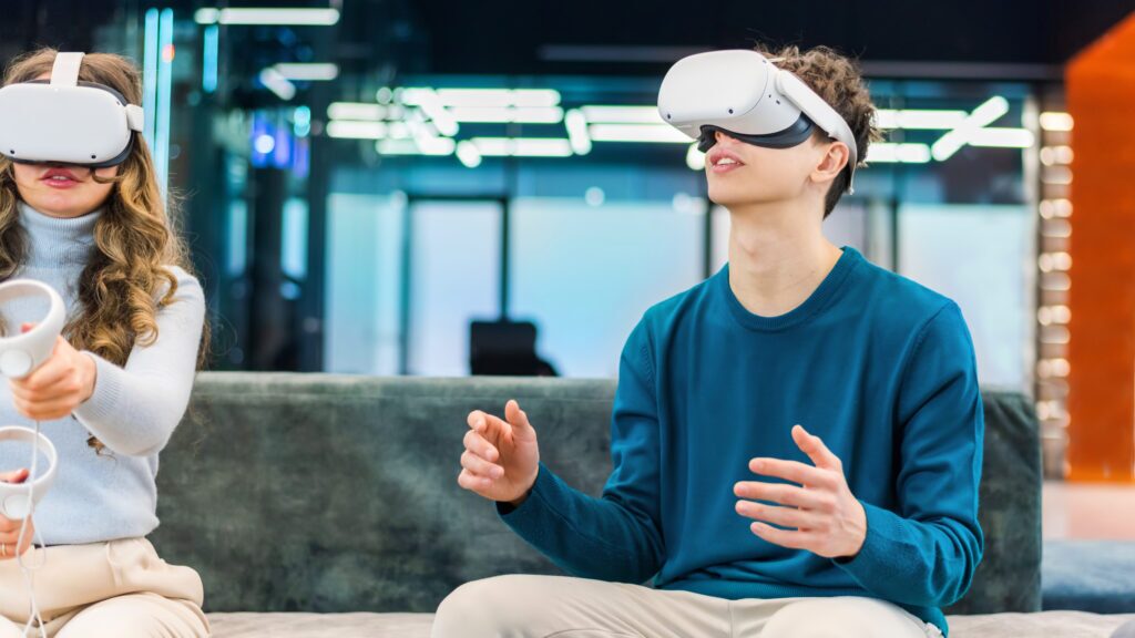KI, VR und Ausbildung (KI-generiert)