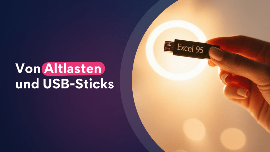 Von Altlasten und USB-Sticks (KI-generiert)