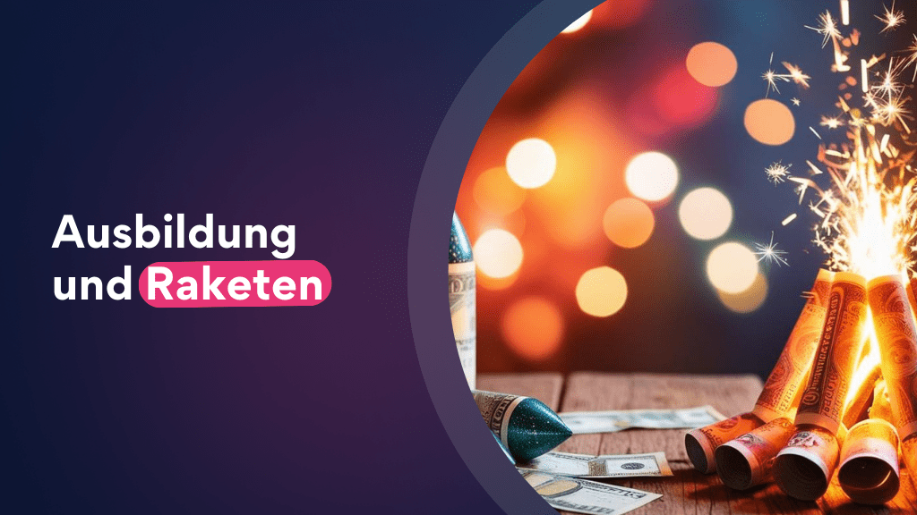 Von Ausbildungen, die ins Leere laufen, und Raketen, die das Geld verglühen lassen (KI-generiert)