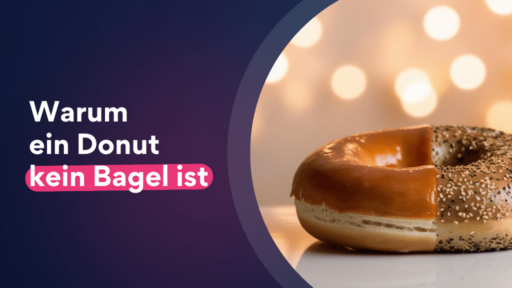 Digitalisierung der dualen Ausbildung: Warum ein Donut kein Bagel ist (KI-generiert)