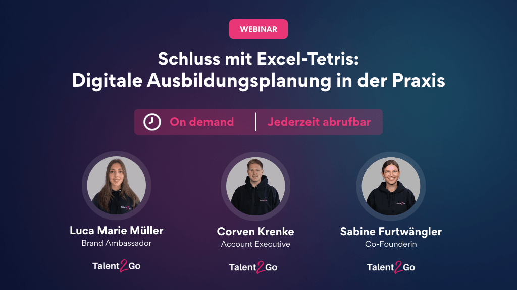 Webinar: Schluss mit Excel Tetris