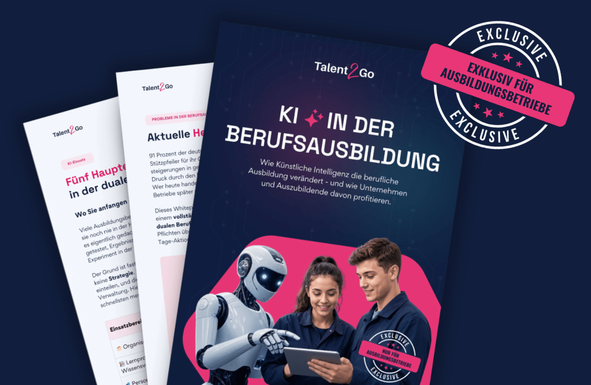 Kostenloses Whitepaper: Künstliche Intelligenz in der Berufsausbildung
