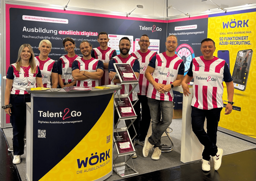 Talent2Go Messe-Team