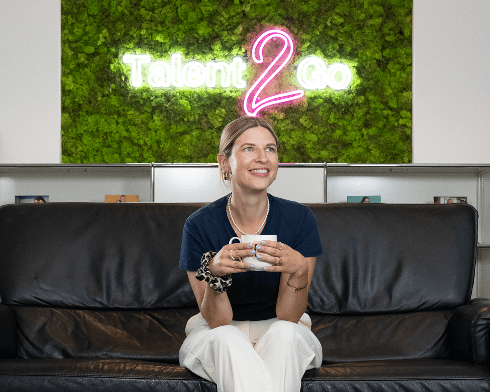 Sabine - Co-Founderin von Talent2Go und Ausbildungs-Expertin