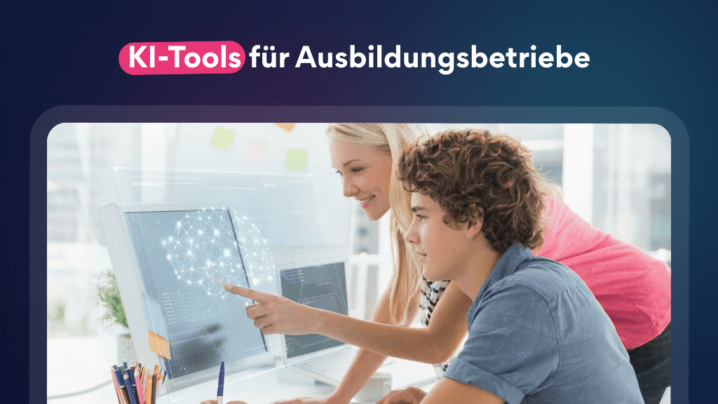KI-Tools für Ausbildungsbetriebe (KI-generiert)
