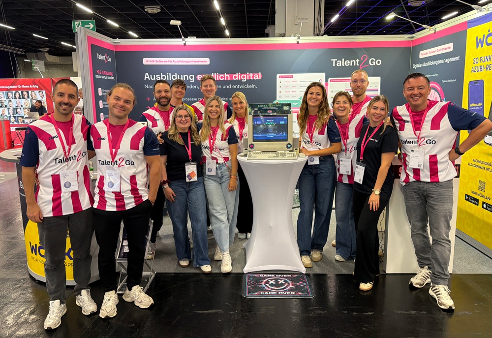 Team Talent2Go auf der Zukunft Personal Europe