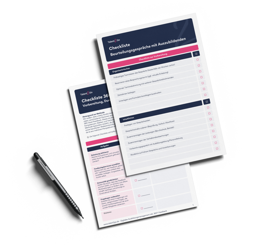 Talent2Go Ausbilder:innen-Kit